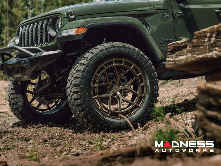 Jeep Gladiator Custom Wheels - HFX-1 by Vossen - Terra Bronze